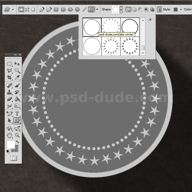 Photoshop Coin Template
