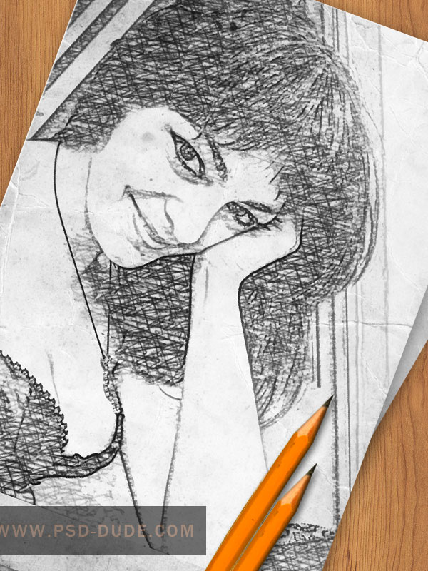 Pencil Sketch Photoshop