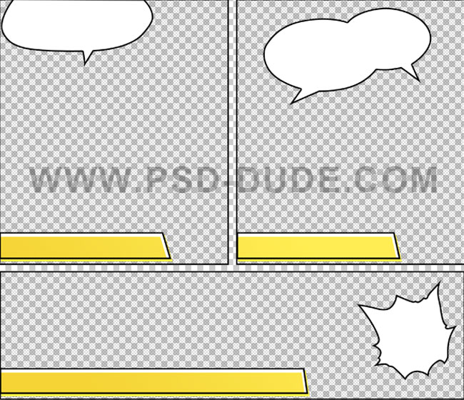 comic book template photoshop