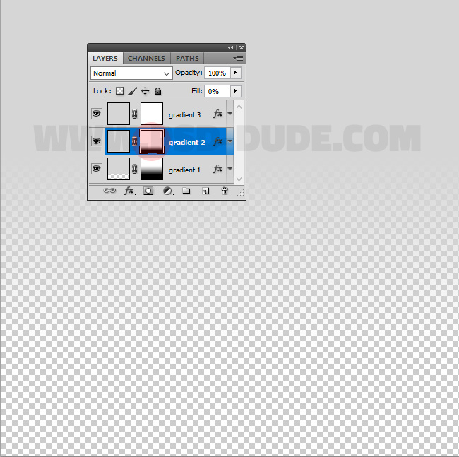 layer mask gradient in photoshop
