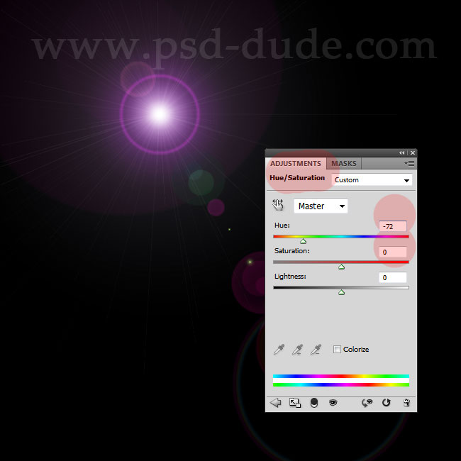 Add Lens Flare Photoshop