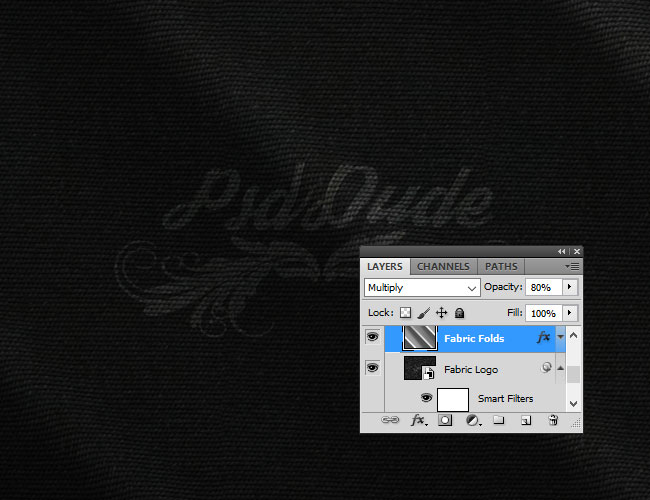 fabric folds in photoshop