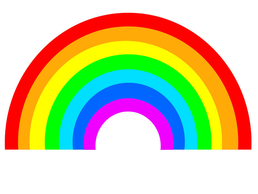 Cartoon Rainbow