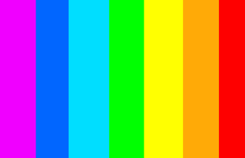 Rainbow Pattern Vertical