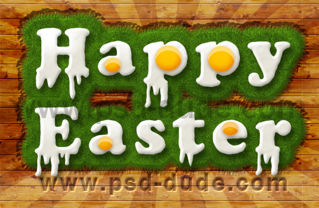 Easter Poster Photoshop