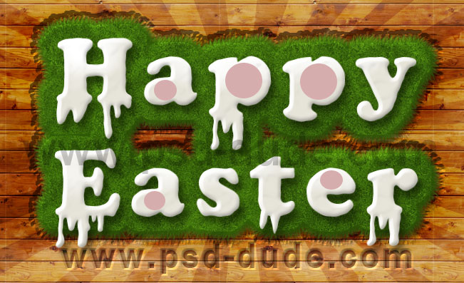 Easter Poster Photoshop