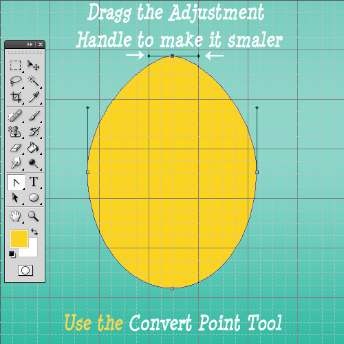 How To Make Pointy Egg Shape In Photoshop