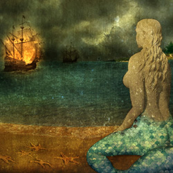 Fairytale Photo Manipulation - The Mermaid