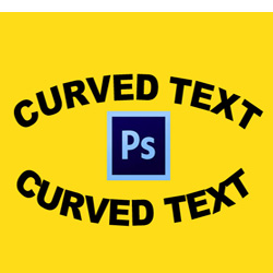 How To Curve Text In Photoshop psd-dude.com Tutorials