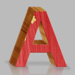 3D Wood Photoshop Text Effect