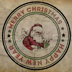 Create a Christmas Rubber Stamp in Photoshop psd-dude.com Tutorials