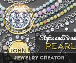 Diamond Gold Silver and Pearls Jewelery Creator