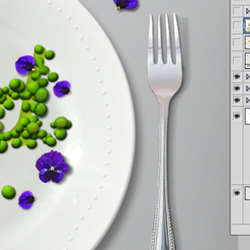 Create a Green Pea Text Effect in Photoshop