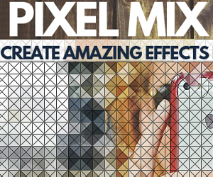 
      Pixel Mix Artist Photoshop Action
    