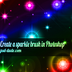 Create Sparkle Brushes in Photoshop