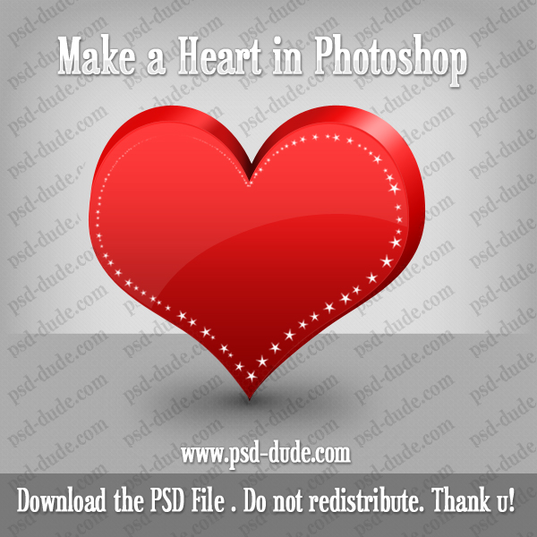 Make A Heart In Photoshop Tutorial