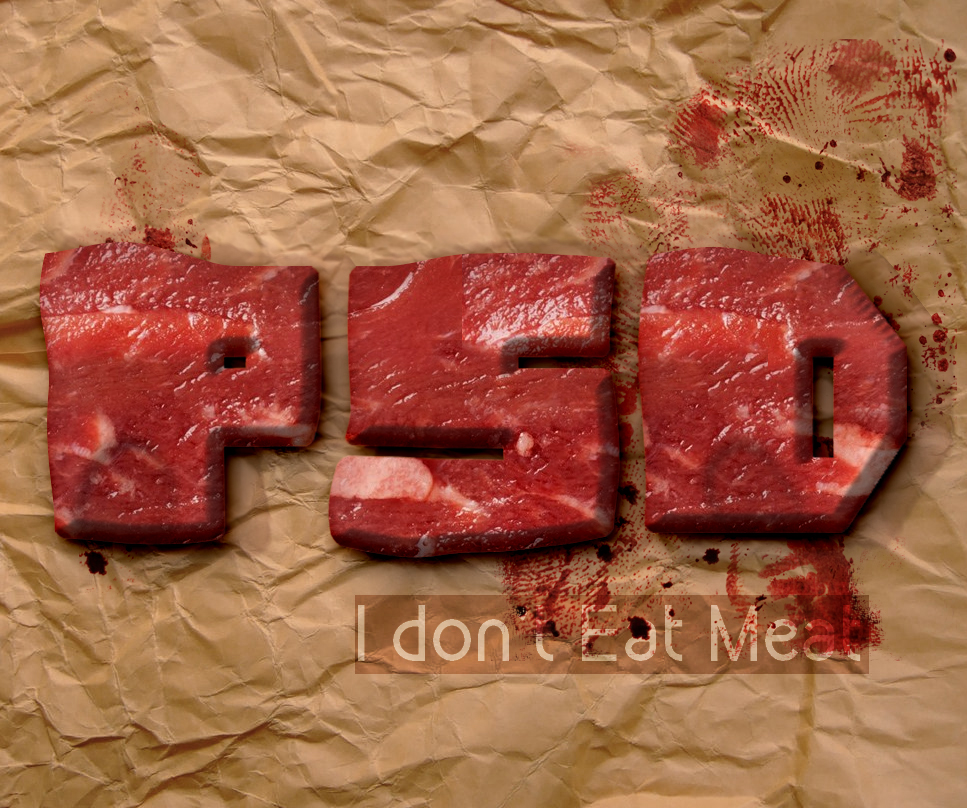 Create a Raw Meat Typography in Photoshop