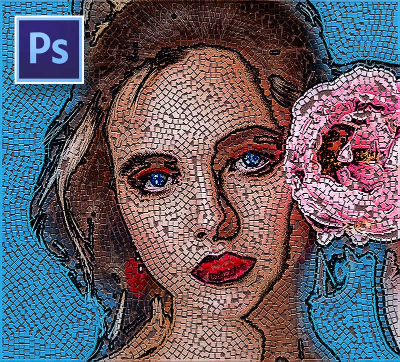 Mosaic Photoshop