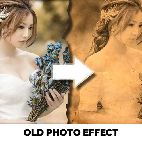 Old Photo Effect Online psd-dude.com Tutorials