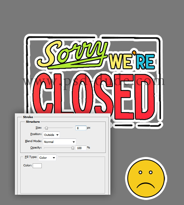 How To Outline Text In Photoshop Even More
