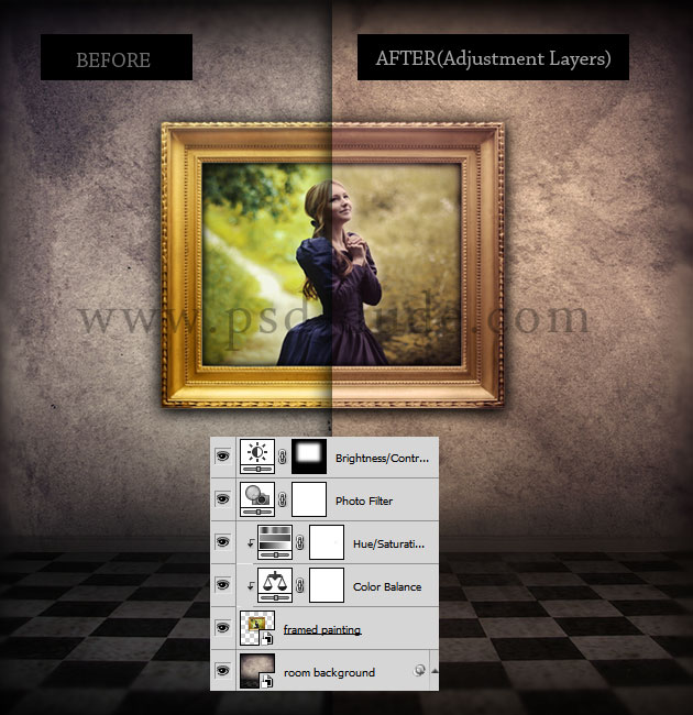 Photoshop Adjustment Layer Tutorial