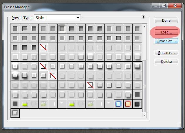 How to Load a Layer Style in Photoshop