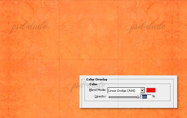 photoshop color overlay