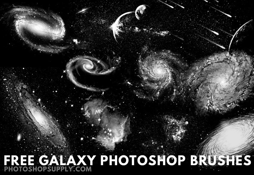Free Galaxy Photoshop Brushes