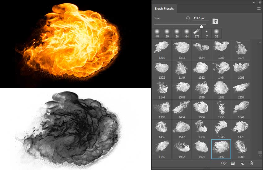 Create Realistic Fire and Fireball Brushes in Photoshop