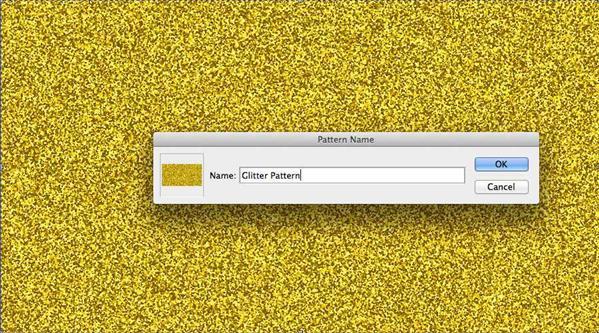 How to create a seamless glitter texture in Adobe Photoshop