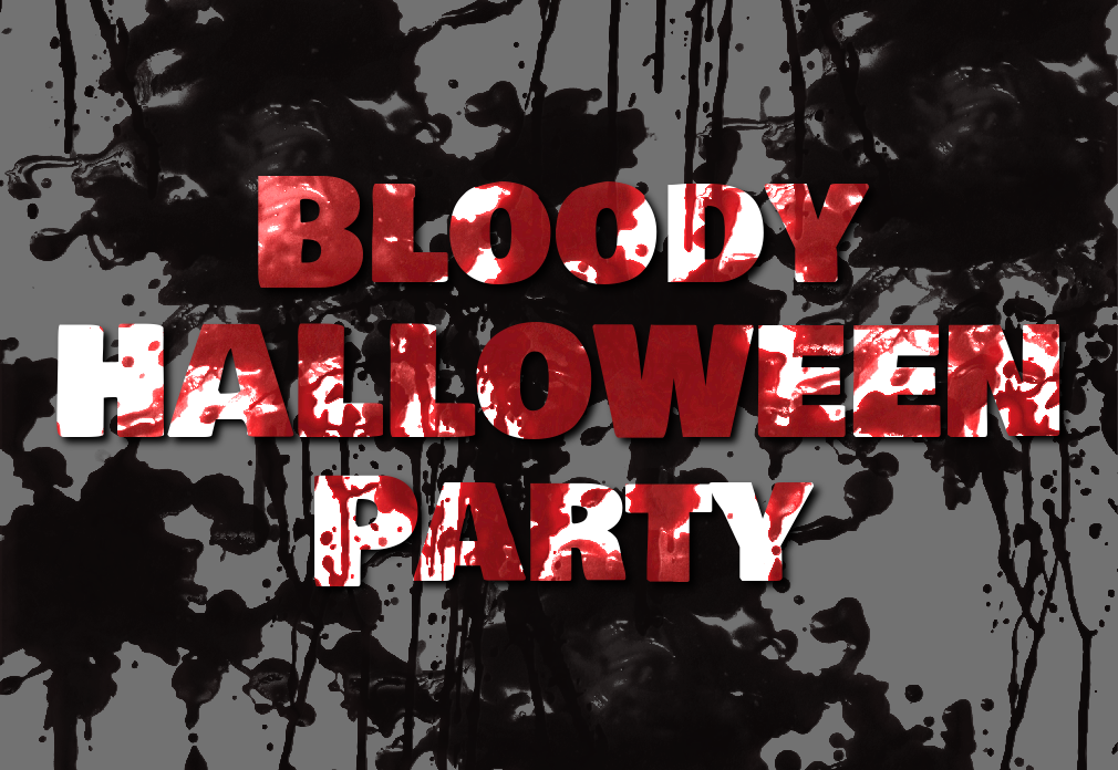 Bloody Halloween Text Effect