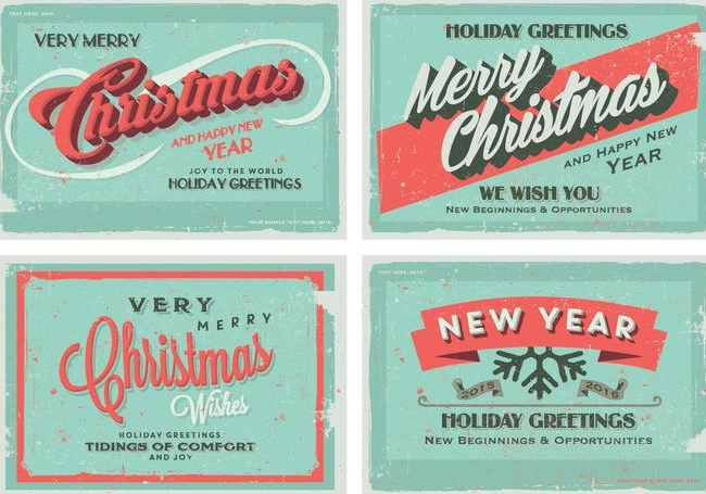 Free Christmas and New Year Greeting Cards