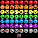 Super
 Emoticon Pack by BubbleRevolution photoshop resource collected by psd-dude.com from deviantart