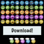 The
 Emoticon Pack by Kermodog photoshop resource collected by psd-dude.com from deviantart