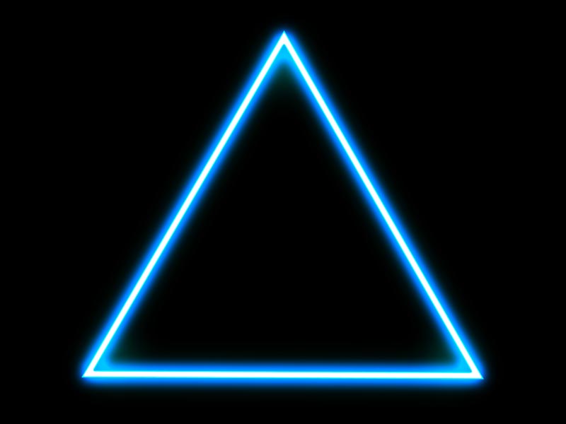 Neon Triangle