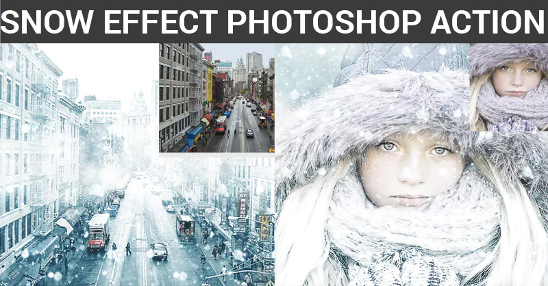 snow effect photoshop