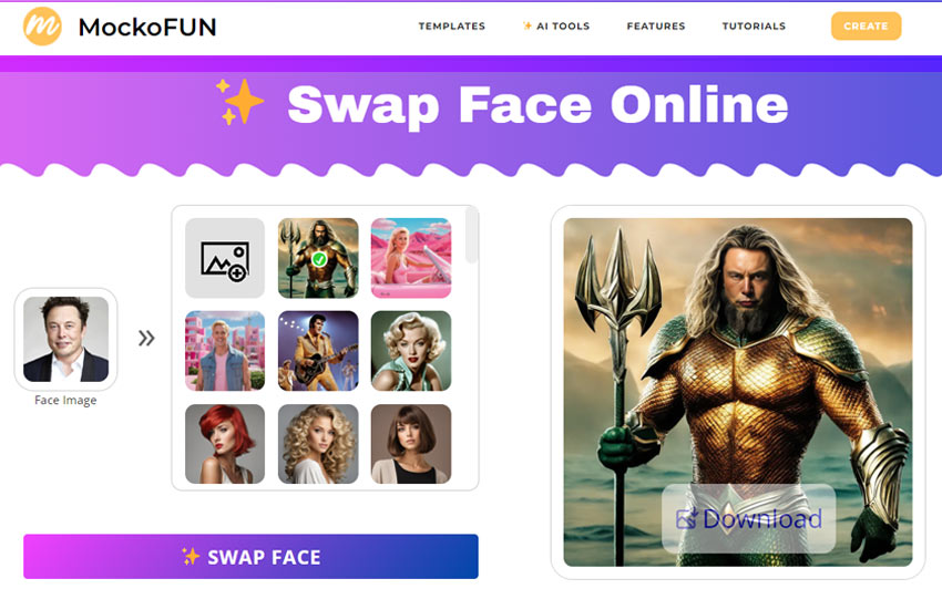AI Face Swap Online Free