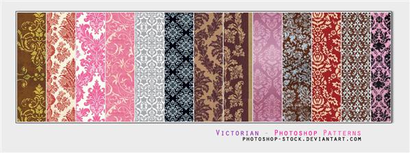 Victorian
 PS Patterns by photoshop-stock photoshop resource collected by psd-dude.com from deviantart