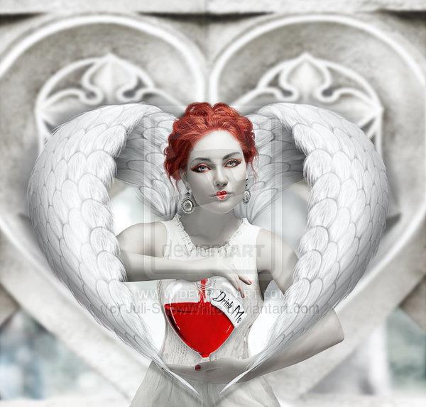 Cold Heart Angel Photoshop Manipulation