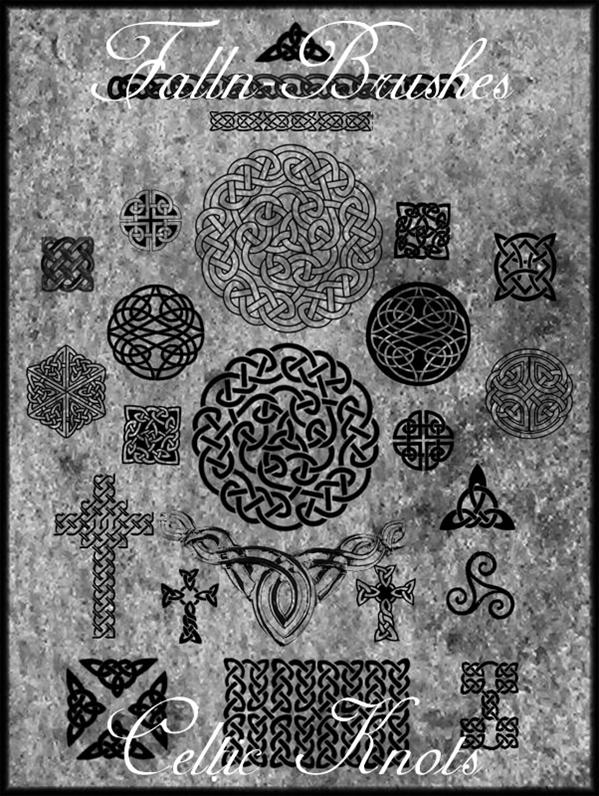 Celtic
Knot Brushes by Falln-Stock photoshop resource collected by psd-dude.com from deviantart