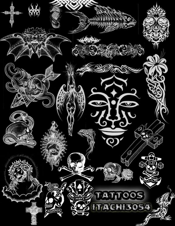 Tattoo
Brushes by itachi3054 photoshop resource collected by psd-dude.com from deviantart