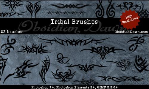 Tribal
Photoshop Brushes by redheadstock photoshop resource collected by psd-dude.com from deviantart