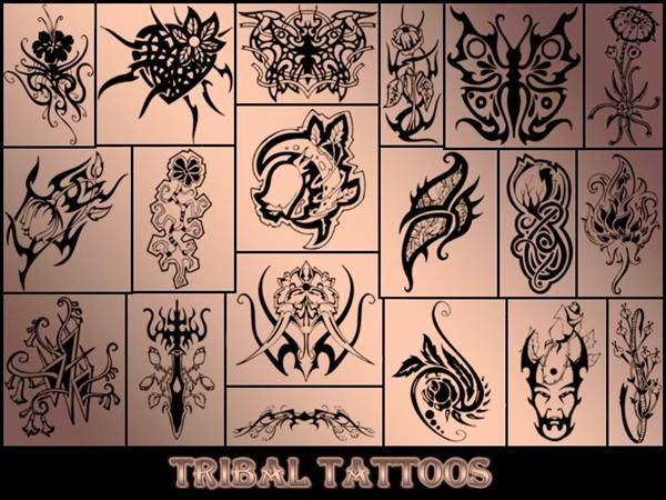 Tribal
Tatoos by green-eyed-butterfly photoshop resource collected by psd-dude.com from deviantart