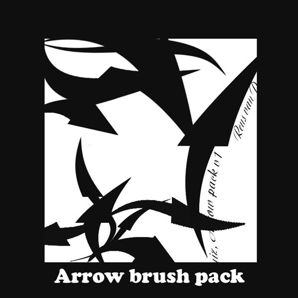 Arrow
 pack Photoshop by QuizRens photoshop resource collected by psd-dude.com from deviantart