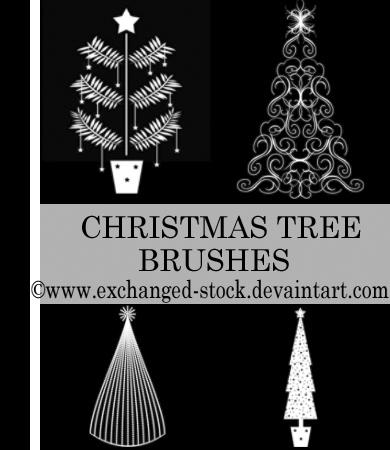 Christmas
 TwEeE Brushes by exchanged-stock photoshop resource collected by psd-dude.com from deviantart