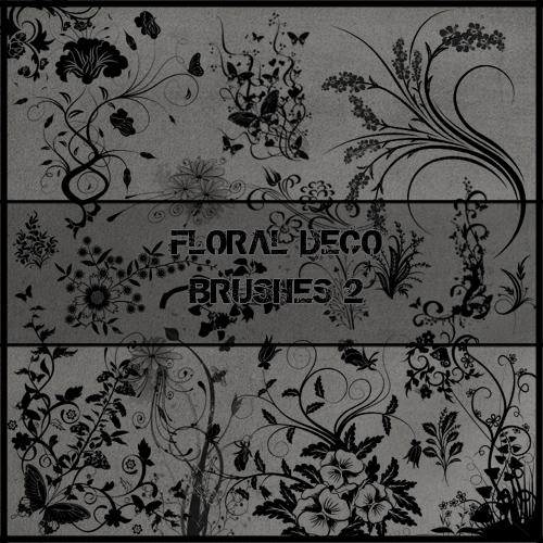 Floral
Deco Brushes 2 by ro-stock photoshop resource collected by psd-dude.com from deviantart