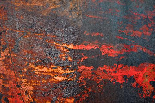 Orange Grunge Red Paint On
        Metal Texture by magnera photoshop resource collected by psd-dude.com from flickr