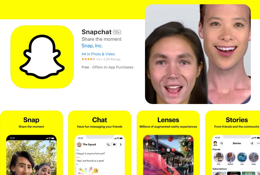 Snapchat Face Swap