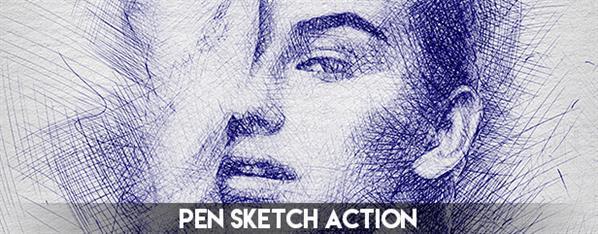 Pen Sketch PS Action