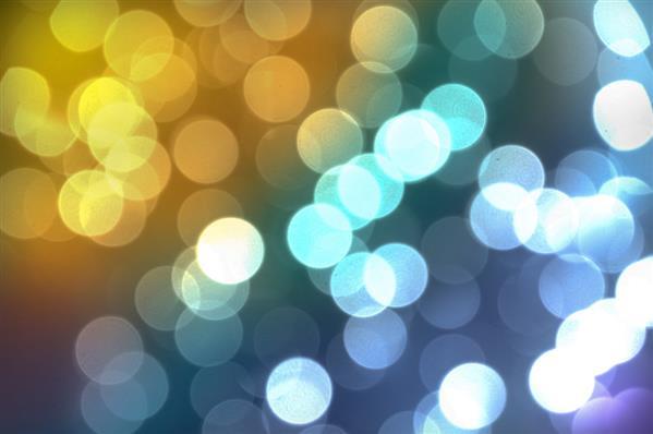 Light Bokeh Texture with Pretty Colors Free Background